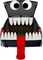 4E's Novelty Monster Trunk or Treat Car Decoration Kit - Huge Tongue Monster Face with Teeth & Tongue - Reusable Waterproof Halloween Car, SUV, Garage Door & Outdoor Party Decorations
